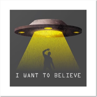 I want to believe Posters and Art